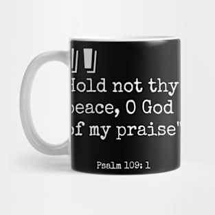 Psalm 109: 1 Mug